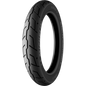 Michelin Scorcher 31 reinforced front motorcycle tire, 80/90-21 54H TL/TT, showing tread pattern and sidewall details.