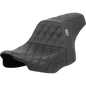 SADDLEMEN SDC PRO GRIPPER LS BLACK 24-25 HARLEY DAVIDSON BAGGERS - The Speed Shop Canada