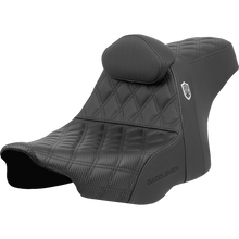 Load image into Gallery viewer, SADDLEMEN SDC PRO GRIPPER LS BLACK WITH BACKREST 24-25 HARLEY BAGGERS - The Speed Shop Canada