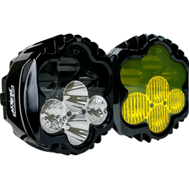 CUSTOM DYNAMICS SHARK DEMON 2 LED COMBO HEADLIGHT KIT HARLEY FLHR 15-24 - The Speed Shop Canada