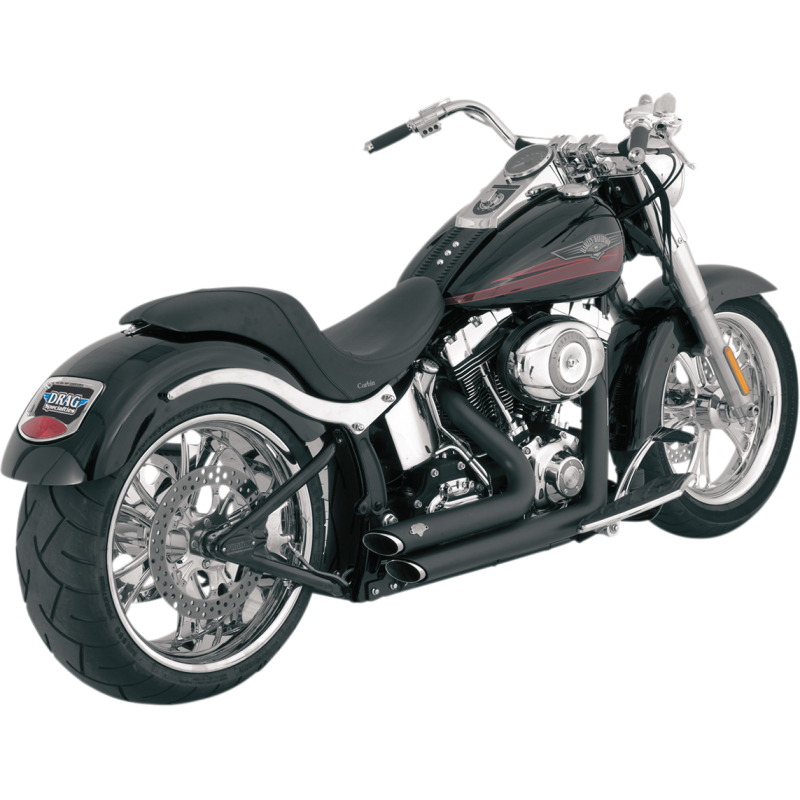 VANCE AND HINES STAGGERED SHORT SHOTS 2:2 EXHAUST 00-09 HARLEY SOFTAILS - The Speed Shop Canada