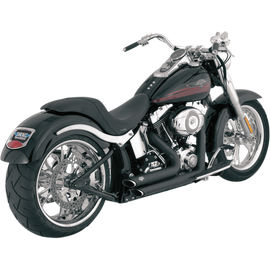 VANCE AND HINES STAGGERED SHORT SHOTS 2:2 EXHAUST 00-09 HARLEY SOFTAILS - The Speed Shop Canada