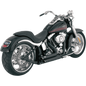 VANCE AND HINES STAGGERED SHORT SHOTS 2:2 EXHAUST 00-09 HARLEY SOFTAILS - The Speed Shop Canada