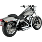 VANCE AND HINES STAGGERED SHORT SHOTS 2:2 EXHAUST 06-11 HARLEY DYNA - The Speed Shop Canada