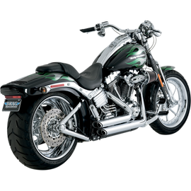 VANCE AND HINES STAGGERED SHORT SHOTS 2:2 EXHAUST 00-09 HARLEY SOFTAILS - The Speed Shop Canada