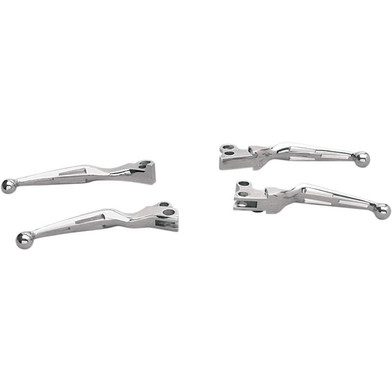 SLOTTED CUSTOM LEVERS HARLEY DAVIDSON MODELS 82-17 - The Speed Shop Canada