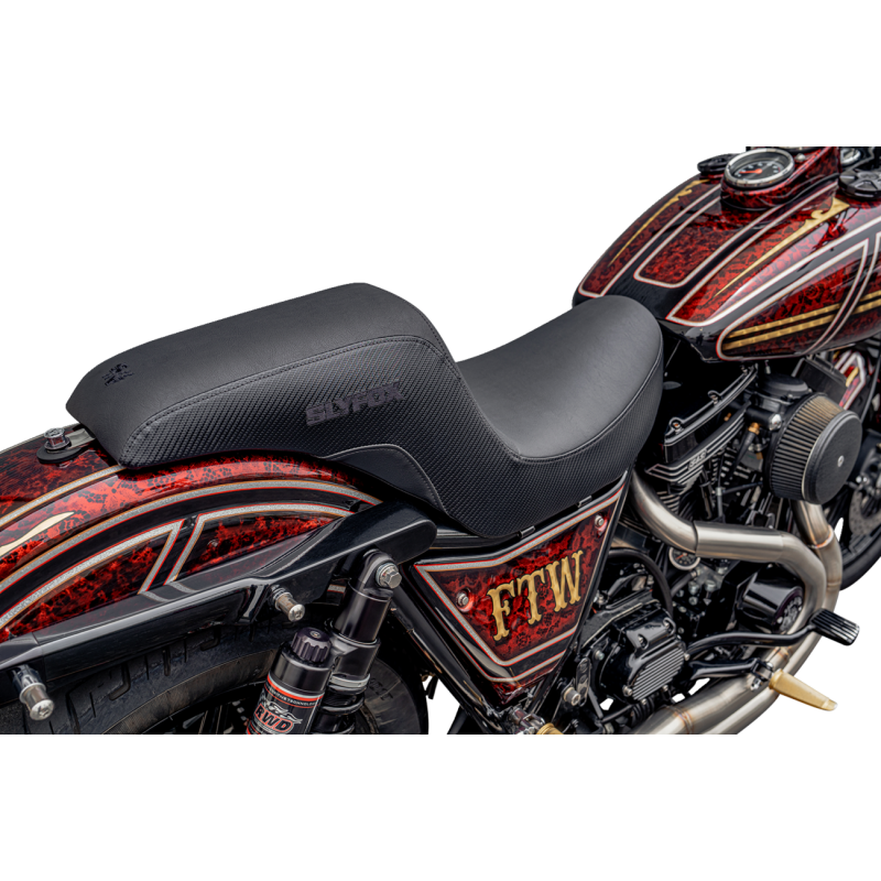SADDLEMEN SLYFOX DRIFTER SEAT HARLEY DAVIDSON FXR - The Speed Shop Canada