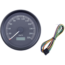 Load image into Gallery viewer, DRAG ELECTRONIC PROGRAMABLE SPEEDO KPH 4" HARLEY MODELS 04-13 - The Speed Shop Canada