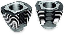 Load image into Gallery viewer, S&amp;S CYCLE 3-5/8" BLACK HL EVOLUTION CYLINDER SET 84-99 HARLEY - The Speed Shop Canada