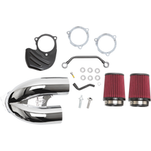 Load image into Gallery viewer, S&amp;S CYCLE TWIN TUNED INDUCTION AIR FILTER KIT HARLEY M8 MODELS - The Speed Shop Canada