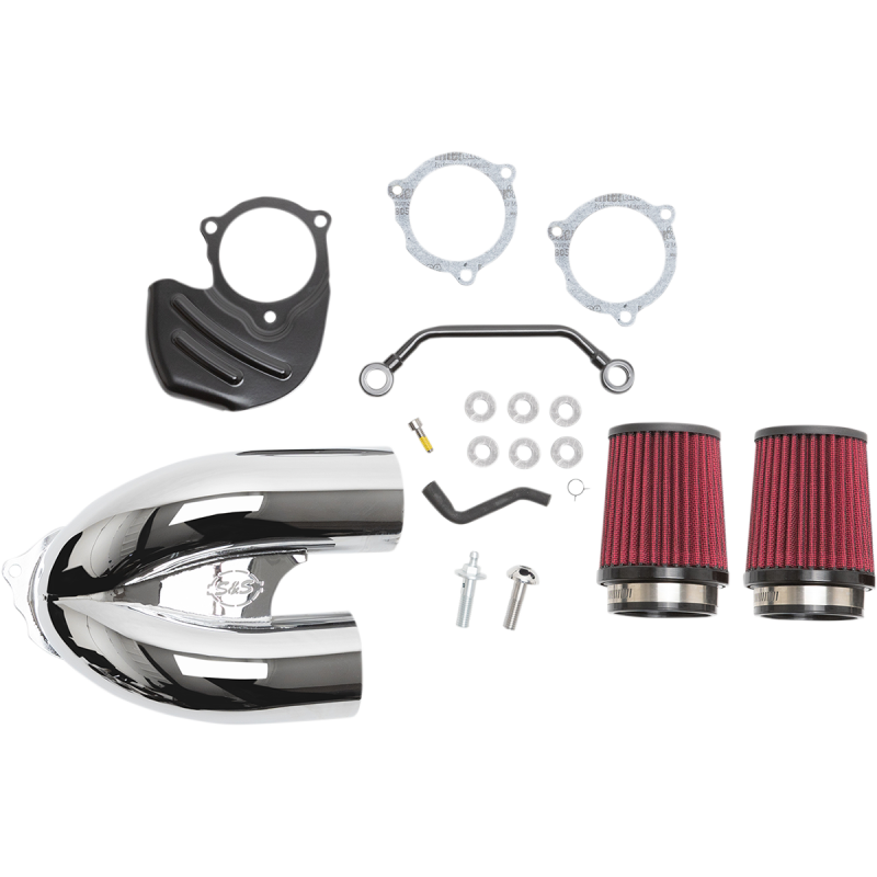 S&S CYCLE TWIN TUNED INDUCTION AIR FILTER KIT HARLEY 08-16 MODELS - The Speed Shop Canada