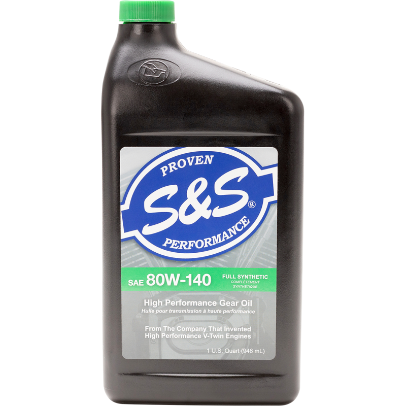 S&S CYCLE FULL SYN 80W-140 GEAR OIL QT HARLEY DAVIDSON MODELS - The Speed Shop Canada