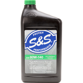 S&S CYCLE FULL SYN 80W-140 GEAR OIL QT HARLEY DAVIDSON MODELS - The Speed Shop Canada