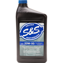 Load image into Gallery viewer, S&amp;S CYCLE 20W-50 OIL QT HARLEY DAVIDSON MODELS - The Speed Shop Canada