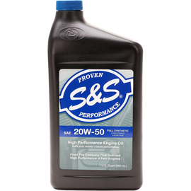 S&S CYCLE 20W-50 OIL QT HARLEY DAVIDSON MODELS - The Speed Shop Canada