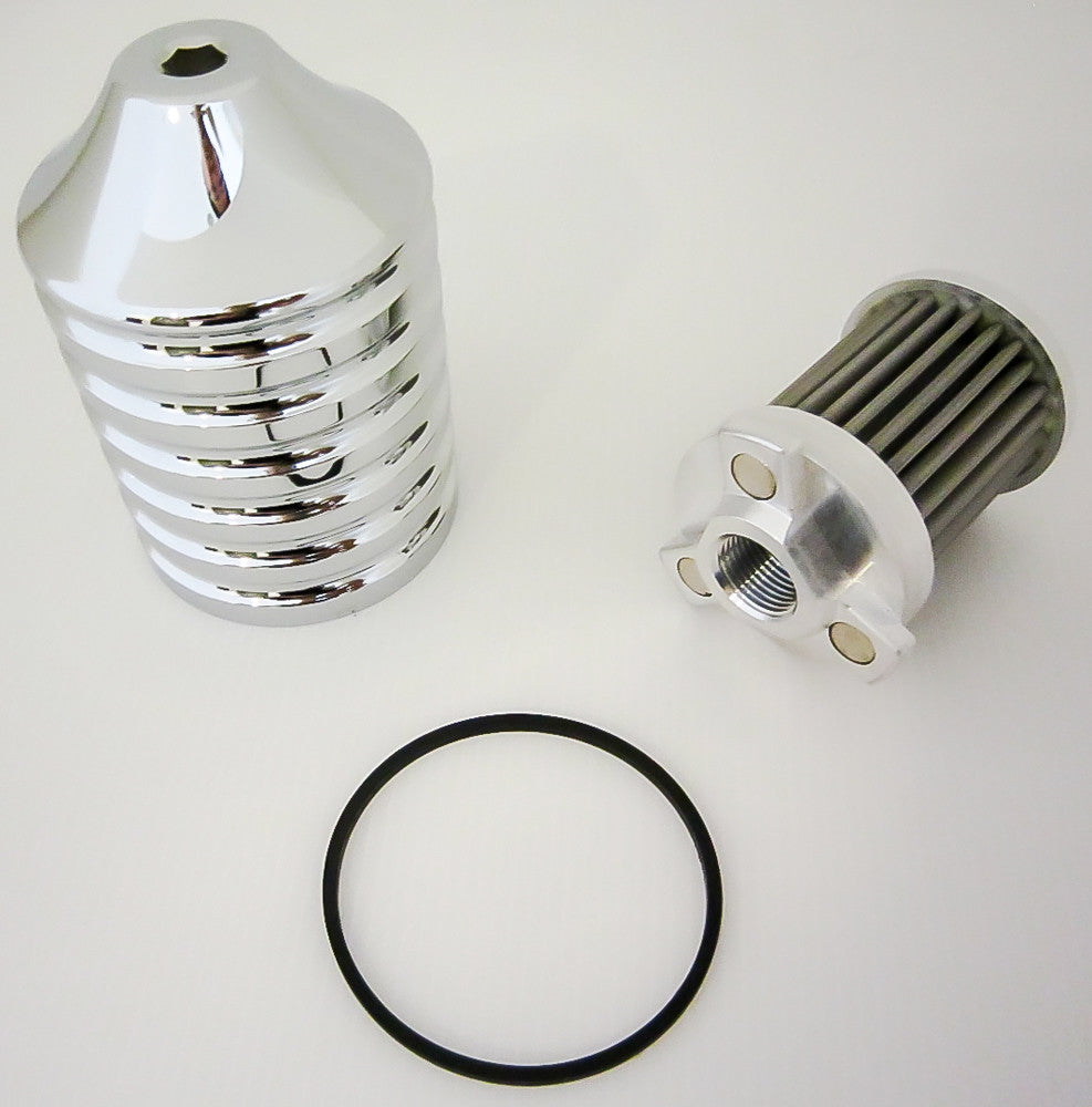 SPEED SHOP STAINLESS REUSABLE OIL FILTERS HARLEY DAVIDSON MODELS - The Speed Shop Canada