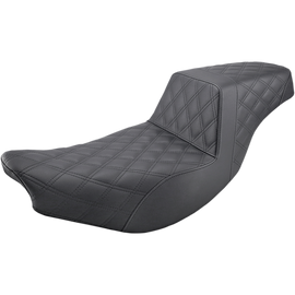 SADDLEMEN STEP UP SEAT BLACK L/S INDIAN TOURING MODELS 14-21 - The Speed Shop Canada