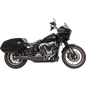 BASSANI SUPERBIKE BLACK 2:1 EXHAUST HARLEY SOFTAILS FXLRS/T 22-25 - The Speed Shop Canada