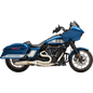 BASSANI STAINLESS 2:1 SUPERBIKE EXHAUST HARLEY DAVIDSON BAGGERS 17-25 - The Speed Shop Canada