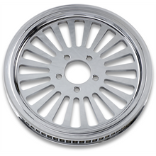 Load image into Gallery viewer, SUPER SPOKE BELT PULLEY CHROME HARLEY DAVIDSON - The Speed Shop Canada
