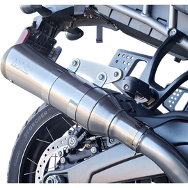 SUPERTRAPP V-5 SLIP ON STAINLESS MUFFLER 21-23 HARLEY PAN AMERICA - The Speed Shop Canada