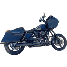 Load image into Gallery viewer, BASSANI SUPERBIKE BLACK EXHAUST MID LENGTH HARLEY DAVIDSON BAGGERS 17-24 - The Speed Shop Canada