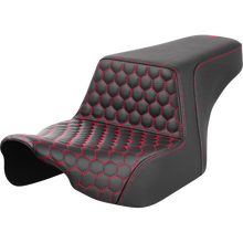 Load image into Gallery viewer, SADDLEMEN STEP UP SEAT RED H/C 24-25 HARLEY DAVIDSON BAGGERS - The Speed Shop Canada