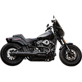 S&S CYCLE SUPERSTREET 2:1 EXHAUST HARLEY DAVIDSON SOFTAILS 18-25