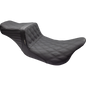 LEPARA TAILWHIP UPFRONT SEAT DIAMOND GRIPPER 08-24 HARLEY BAGGERS - The Speed Shop Canada