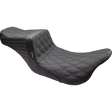 LEPARA TAILWHIP UPFRONT SEAT DIAMOND GRIPPER 08-24 HARLEY BAGGERS