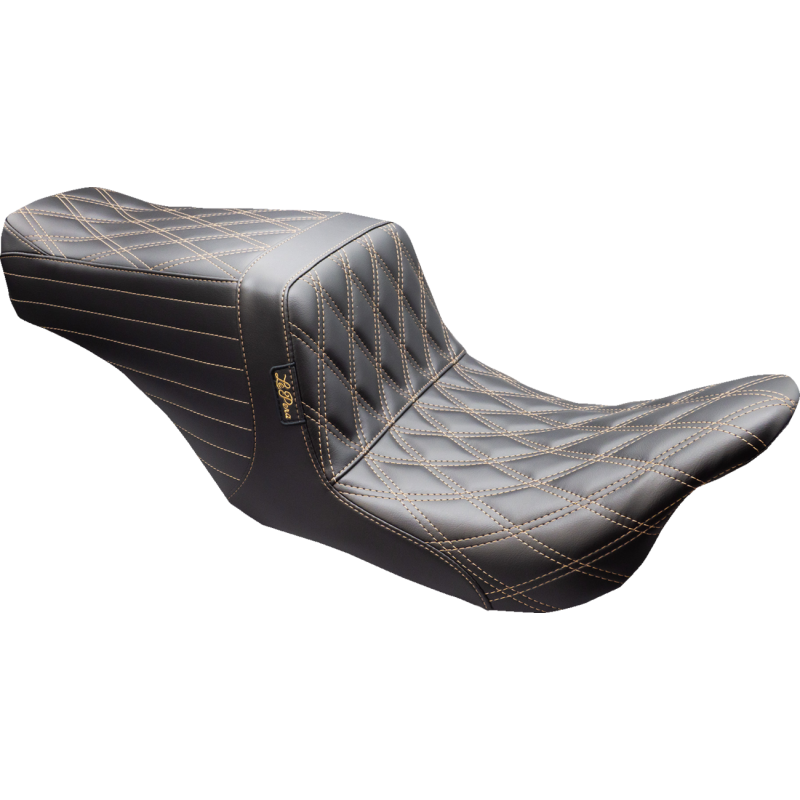 LEPARA TAILWHIP UPFRONT SEAT DIAMOND CHESTNUT 08-24 HARLEY BAGGERS - The Speed Shop Canada
