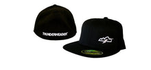 Load image into Gallery viewer, THUNDERHEADER RACING BLACK FLAT BILL TRUCKER HAT - The Speed Shop Canada