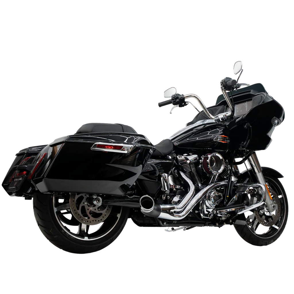 TRASK PERFORMANCE UP YOURS 2:1 EXHAUST HARLEY DAVIDSON BAGGERS 17-25 - The Speed Shop Canada