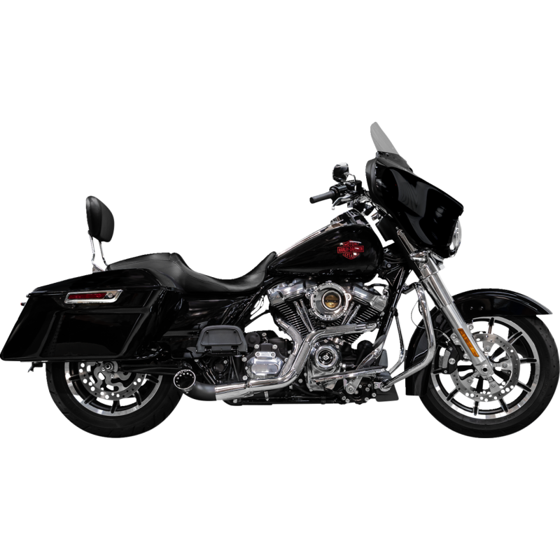 TRASK NB 2:1 EXHAUST SYSTEM HARLEY DAVIDSON BAGGERS 99-25 - The Speed Shop Canada