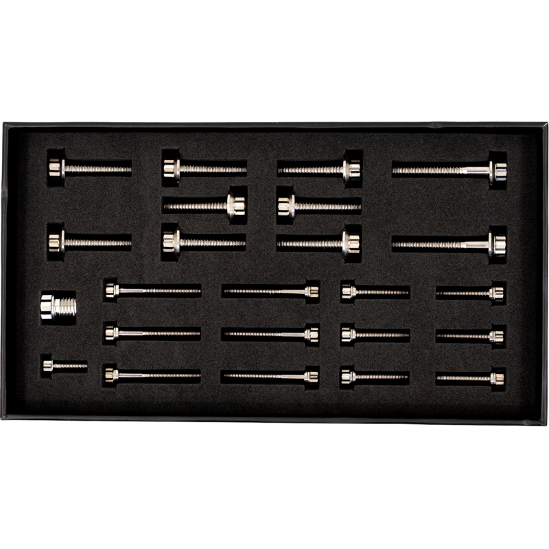 TRASK PERFORMANCE BITCHIN TITANIUM BOLT KITS HARLEY BAGGERS 17-25 - The Speed Shop Canada