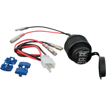 Load image into Gallery viewer, USB DUAL ACCESSORY SOCKET SET 12V - The Speed Shop Canada