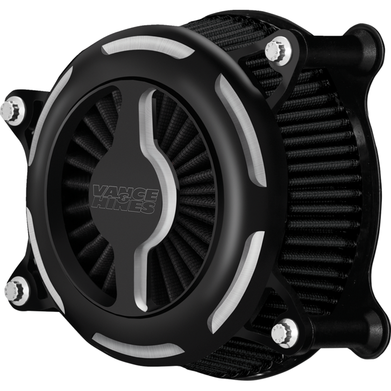 VANCE AND HINES BLACK V02 BLADE AIR FILTER KIT HARLEY DAVIDSON MODELS - The Speed Shop Canada
