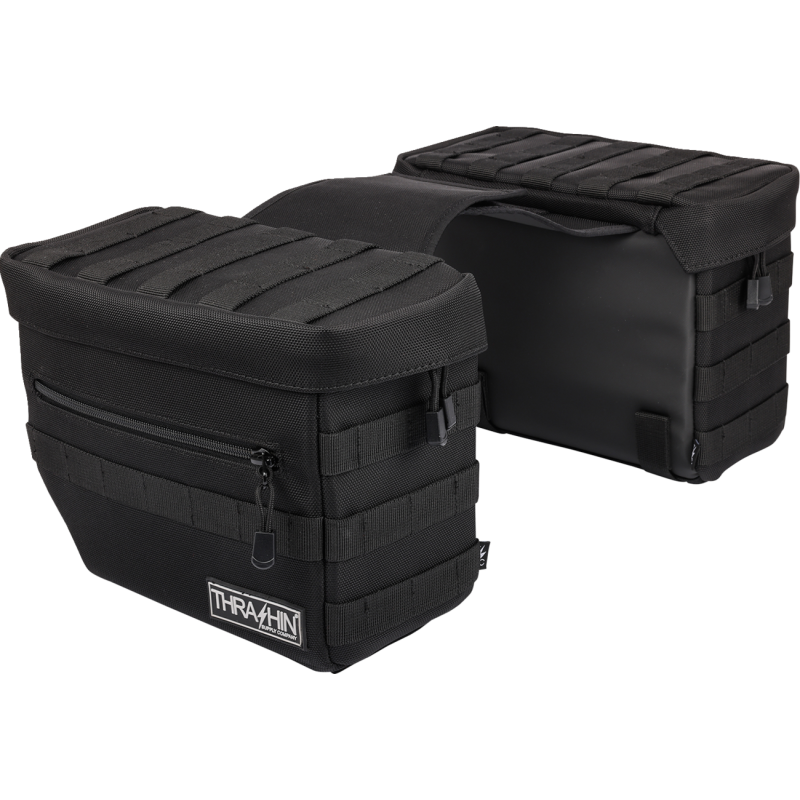 THRASHIN SUPPLY ESSENTIAL V3 SADDLEBAGS UNIVERSAL FIT - The Speed Shop Canada