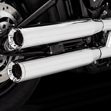 Load image into Gallery viewer, VANCE AND HINES 3" ELIMINATOR PCX MUFFLERS HARLEY DAVIDSON SOFTAILS 18-25 - The Speed Shop Canada