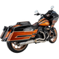 VANCE AND HINES SUPERSPORT 2:1 STAINLESS EXHAUST HARLEY BAGGER 17-24 - The Speed Shop Canada