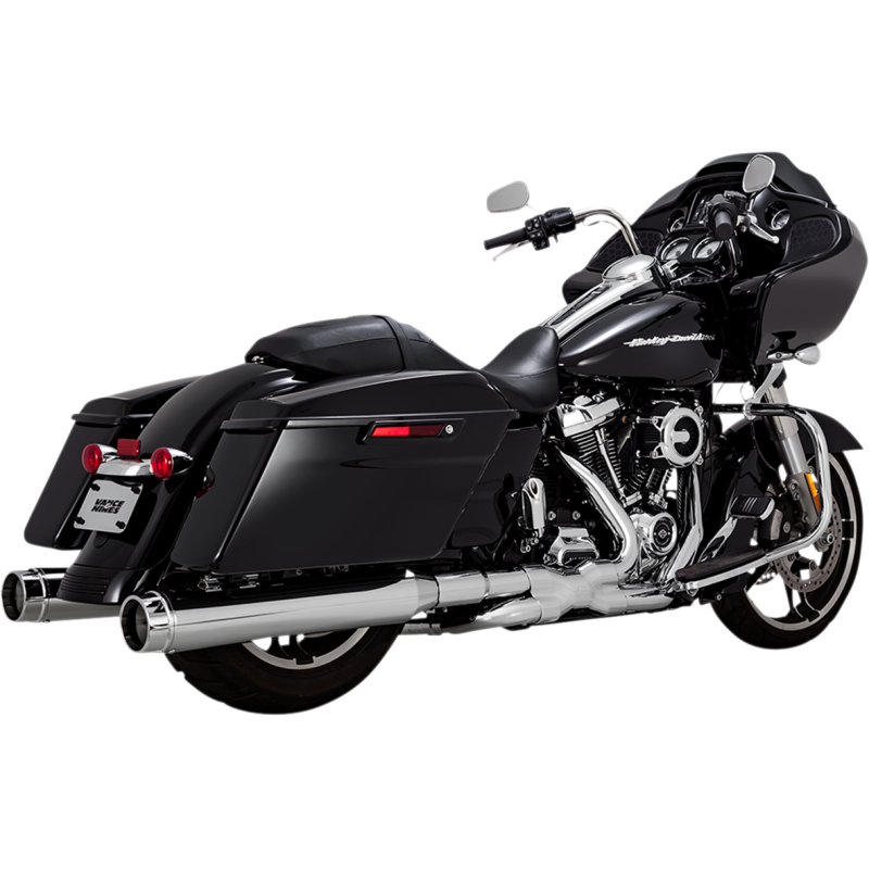 VANCE AND HINES TORQUER 4.5" SLIP ON MUFFLERS HARLEY BAGGERS 97-25 - The Speed Shop Canada