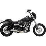 VANCE AND HINES UPSWEEP STAINLESS 2:1 EXHAUST HARLEY DYNA 99-09