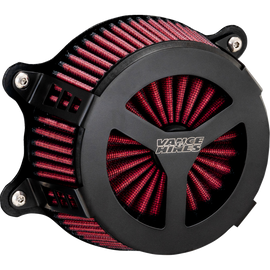 VANCE AND HINES BLACK V02 RADIANT 3 AIR FILTER KIT HARLEY DAVIDSON MODELS - The Speed Shop Canada