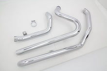 Load image into Gallery viewer, VTWIN TRUE DUAL CHROME CROSSOVER HEADERS HARLEY DAVIDSON BAGGERS 09-16 - The Speed Shop Canada