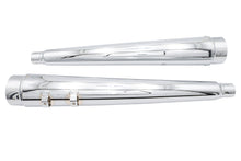 Load image into Gallery viewer, VT 4" CHROME MEGAPHONE MUFFLERS HARLEY DAVIDSON BAGGERS 95-16 - The Speed Shop Canada