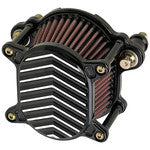 Load image into Gallery viewer, JOKER MACHINE OMEGA BLACK/MACHINED AIR FILTER KIT 99-17 BIG TWINS - The Speed Shop Canada