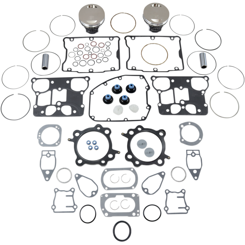 WISECO HP PISTON KITS 88/95" TWIN CAM HARLEY DAVIDSON 99-06 - The Speed Shop Canada