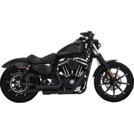 VANCE AND HINES 2:2 CHROME GRENADES PCX EXHAUST HARLEY SPORTSTER 04-24 - The Speed Shop Canada