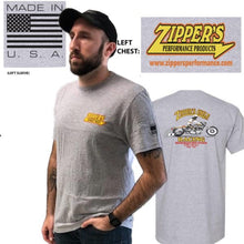 Load image into Gallery viewer, ZIPPERS PERFORMANCE MENS TSHIRTS - The Speed Shop Canada