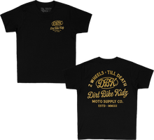 Load image into Gallery viewer, Gold Nugget Youth Tee Black Yx